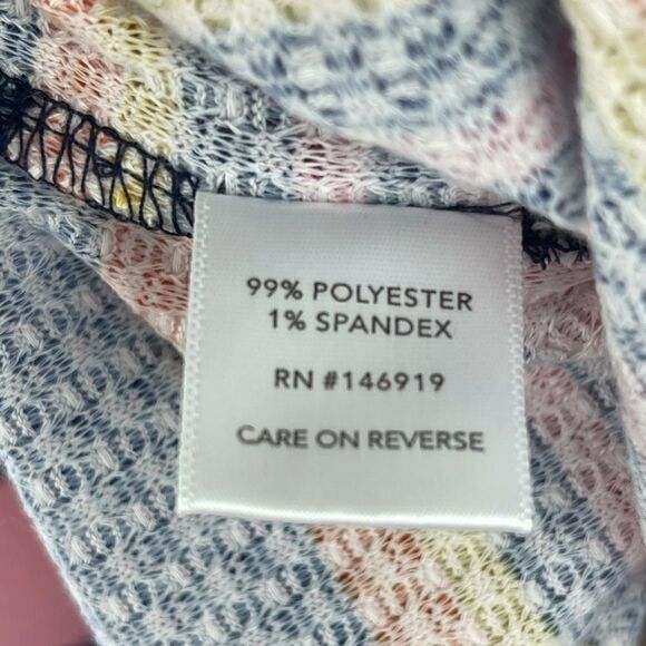 NWT Urbanology Stripped Long Sleeve with Front Tie - Picture 9 of 9